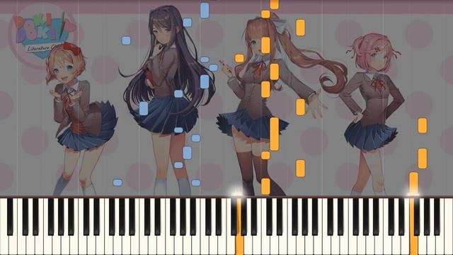 Your Reality - Doki Doki Literature Club! Piano Cover | Sheet Music смотреть онлайн