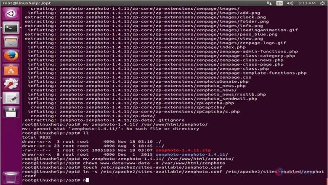 How to Install Zenphoto in Ubuntu смотреть онлайн