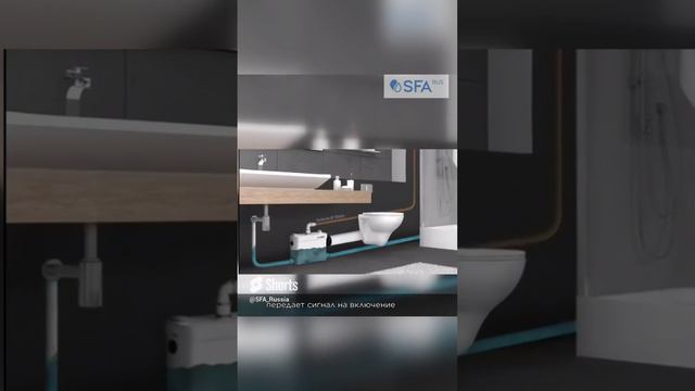 Бытовая канализационная установка SFA SANIPACK (Франция) смотреть онлайн