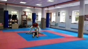 Goju Ryu, Sepai kata. 12st Bunkai. Variation.