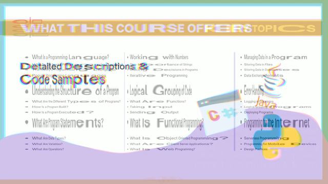 Programming for Beginners | Programming Concepts | OOPs Concepts | Python basics | Coding | Outline