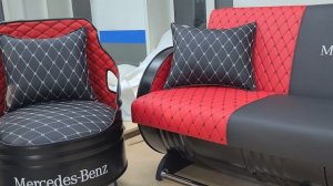 Мебель из металлических бочек от фабрики Barrel.SiT