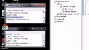 Intermediate Java Tutorial   59   Running Buckys Instant Messenger!   YouTube