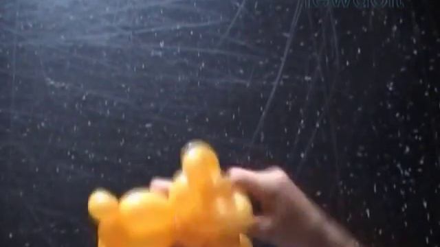 Буква Ж из шарика. Снежинка из одного шарика смотреть онлайн