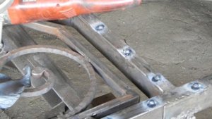 Ложная декоративная заклепка. Художественная ковка металла. Art forging