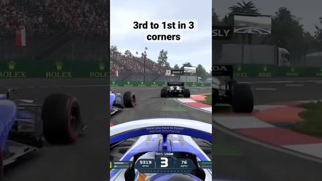 Amazing Double-Overtake #f12021 #3to1 #coleslawcustard