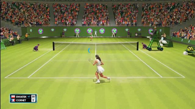 Iga  Swiatek      vs   Alize Cornet    | 🏆 ⚽ Wimbledon 2022  Round 3     (07/02/2022) 🎮