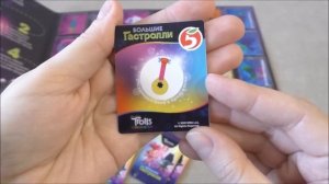 Карточки ТРОЛЛИ Акция ПЯТЁРОЧКА Тролли МИРОВОЙ ТУР