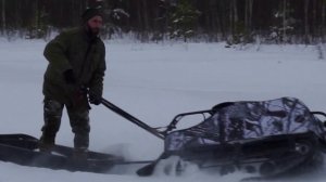 Мангуст по глубокому снегу полное