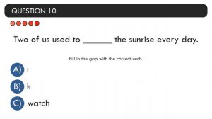 SEE / LOOK / WATCH by  EnglishTestBlog.com