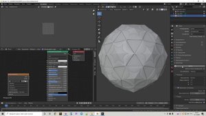 Запекание карты нормалей в Blender - ЗА 2 МИНУТЫ - Normalmap из хайполи / Как создать игру [Урок 82