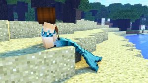 Алекс против Русалки - майнкрафт анимация на русском