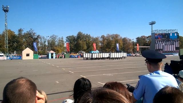 Спортивный праздник московской полиции (Наш полк второй оперативный)