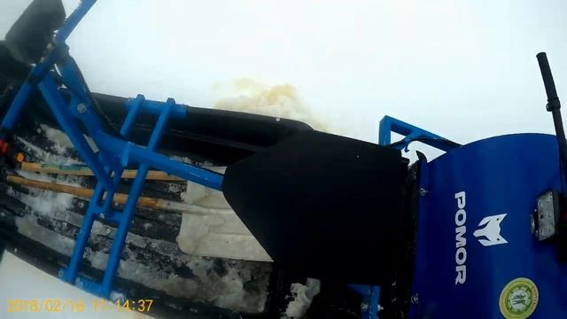 Мотобуксировщик "Помор" Ч.21 (1).Тестирование проходимости с модулем-толкачем смотреть онлайн