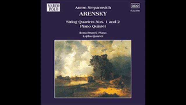 Anton Arensky _ Piano Quintet in D major Op. 51 (1900)