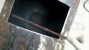 Печка буржуйка из Бойлера