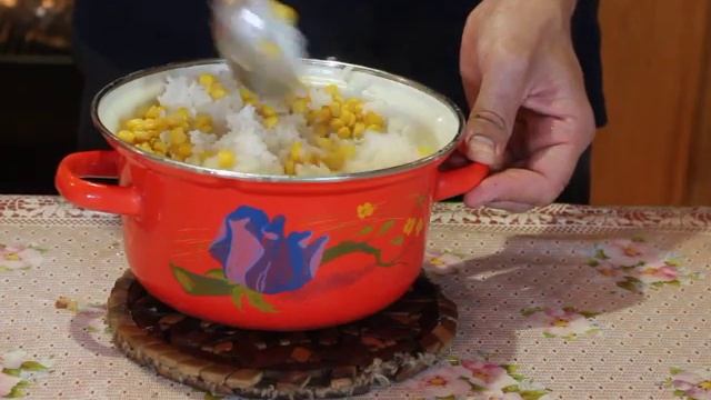 Диетические рецепты. Рис по Мексикански. Рис с кукурузой