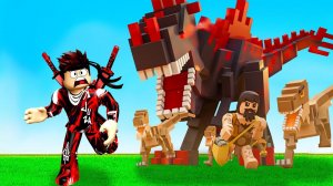 Роблокс, но Динозавры захватили мир !