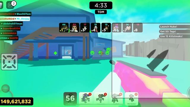 Dark Matter Gun Game Play! | Roblox Big Paintball смотреть онлайн