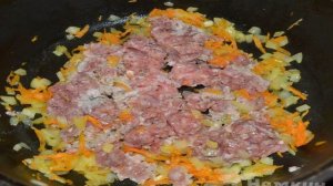 Тушеная капуста с фаршем