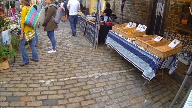 Leith Market walk, Edinburgh, Scotland смотреть онлайн