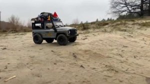 Land Rover Defender D90 off-road adventure | RC Car MN99s
