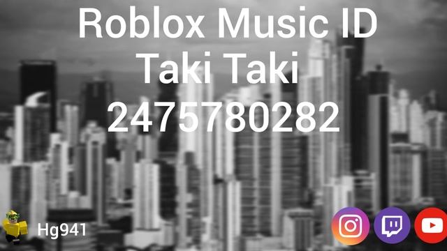 Roblox ID- Taki Taki смотреть онлайн