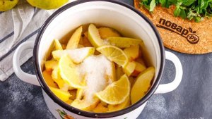 Компот из айвы на зиму