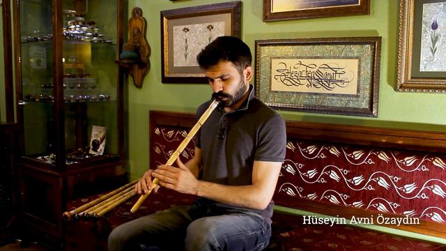 Professional Süpürde Ney Re (D) 440hz. Reed Flute. Left hand up. Made by Salih Bilgin смотреть онлайн