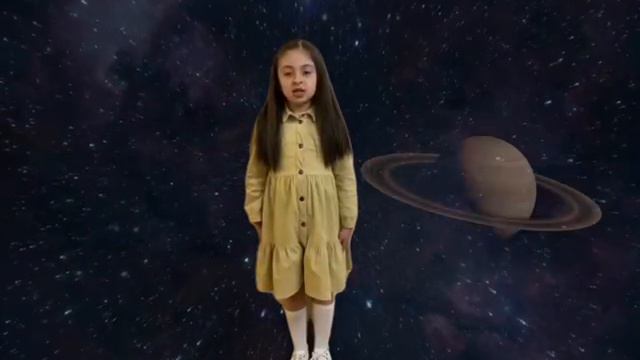 "Мечты о звездах", Читает: Акбаева Алана, 6 лет