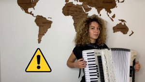 Учимся играть терции за 10 минут! ?Научиться играть на аккордеоне «с нуля»! Продолжение частушки.