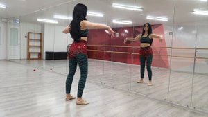 "Коленная тряска". Упражнения для отработки движения. Восточные танцы с Еленой Сазоновой.