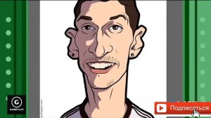 УГАДАЙ ФУТБОЛИСТА ПО РИСУНКУ (#1)