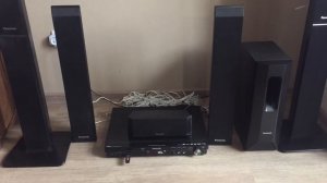 Тест домашнего кинотеатра PANASONIC SA-PT850 1000W RMS