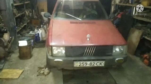 Фиат Уно, подготовка к выезду и покатушки с преключениями.