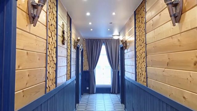 Обзор коттеджа зима "Сканди" смотреть онлайн