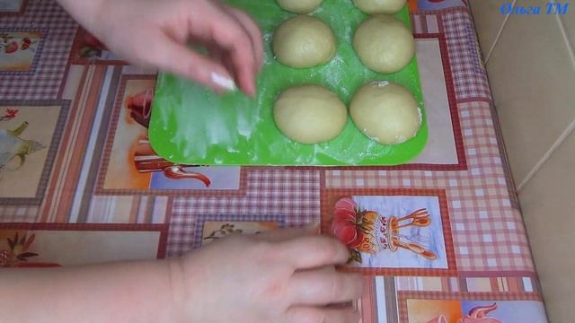 Как приготовить плюшки с маком и сахаром / Плюшка Московская / Плюшки с сахаром /Сладкая выпечка #3