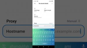 How to proxy hostname setting on Redmi note 10 and Xiaomi Phone