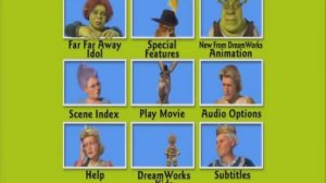 Shrek 2 DVD Menu  with Donkey