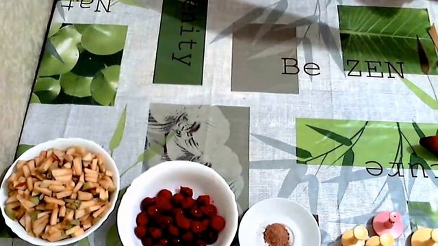 Пирог ''Цветочно - фруктовая поляна ''. Простой рецепт. смотреть онлайн