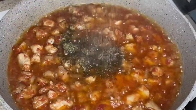 Макароны с сыром и курицей | В духовке | Паста по-итальянски
