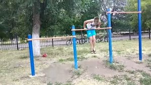 Разновидности элемента Бочка на турнике /Workout/