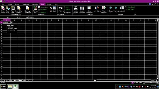 Microsoft Office Excel Tamil tutorial part 5 how to create data validation смотреть онлайн