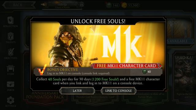 MK Mobile. Get FREE SOULS and MK11 CHARACTER . Easter Gift from MK Mobile. MK Mobile Souls & Diamon