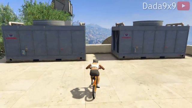 GTA 5 EPIC BMX STUNTS Race #12 (GTA 5 PC Stunts) смотреть онлайн