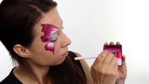 One-Stroke Butterfly Face Painting Tutorial | Ashlea Henson