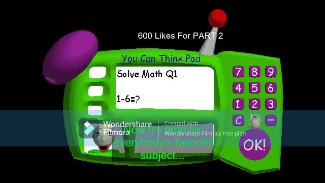 Baldi's Basics Classic Remastered Secret Code (What happens if you activate it?) PART 1 смотреть онлайн