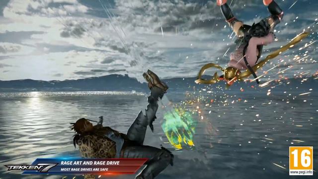 Tekken 7 - PS4/XB1/PC - Rage Art and Rage Drive (Tutorial Video) смотреть онлайн