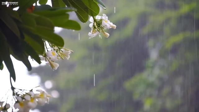 Расслабляющая музыка со звуками дождя - красивое фортепиано, звуки дождя для сна,звуки дождя и гром смотреть онлайн