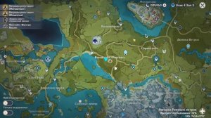 Зачистка карты Тейвата GENSHIN IMPACT